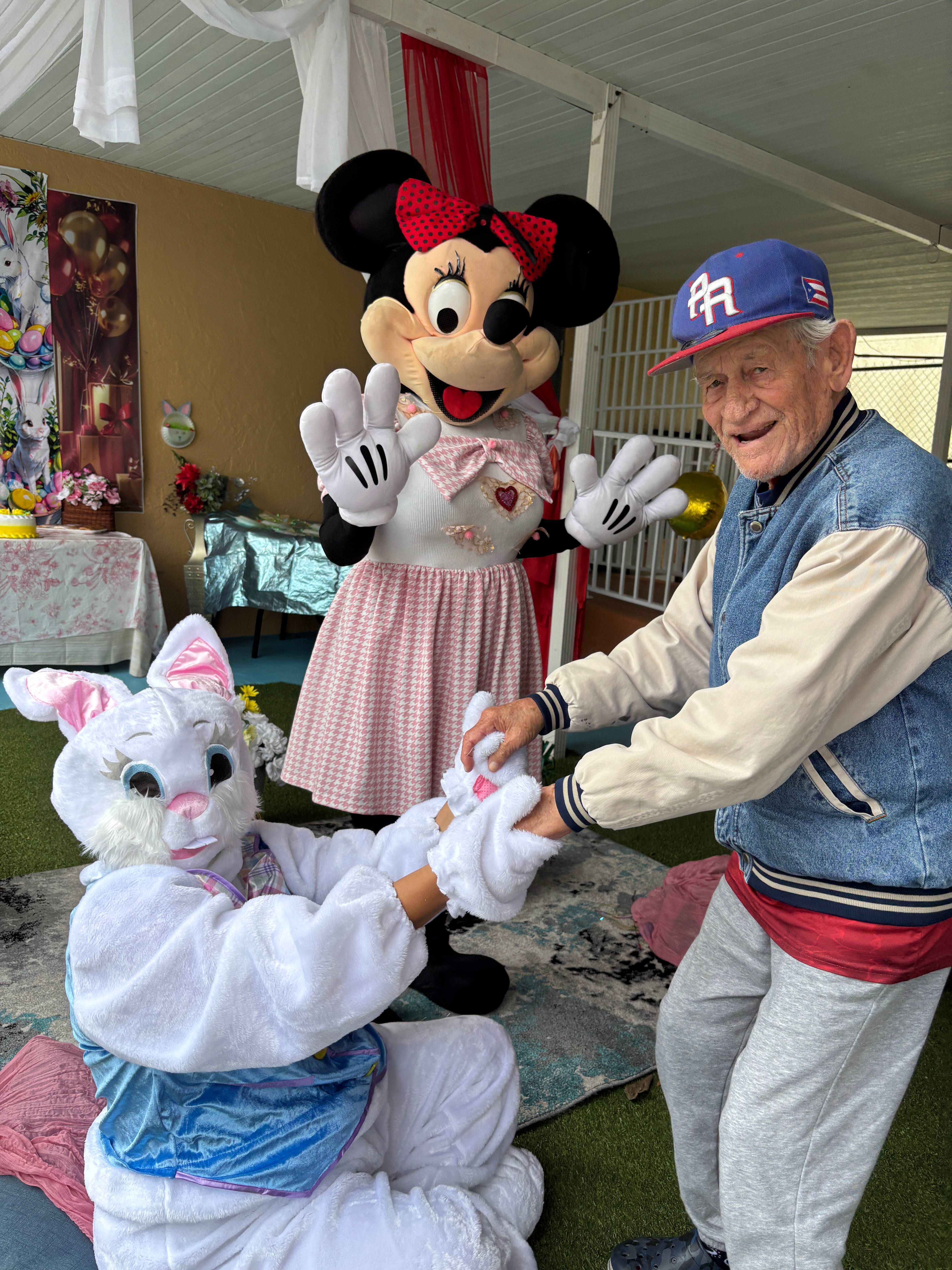 Easter celebration at the center